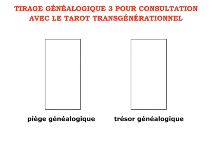 Schéma du tirage transgénérationnel